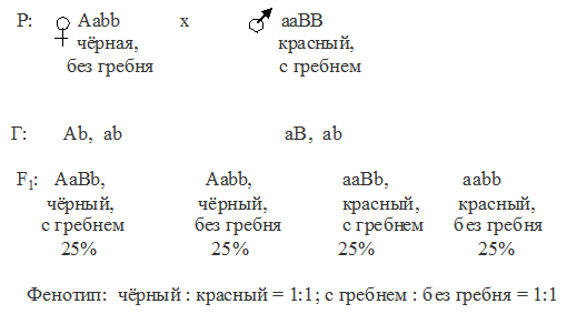 рецессивный признак