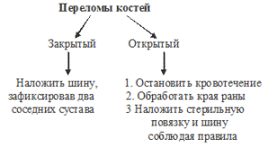 переломы костей