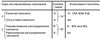 окраска шерсти кроликов