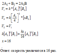 скорость реакции