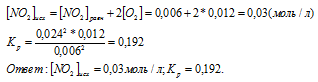 исходная концентрация