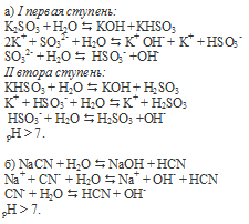 соли слабого основания и слабой кислоты