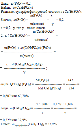 фосфорные удобрения