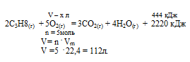 термохимическое уравнение