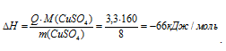энтальпия образования